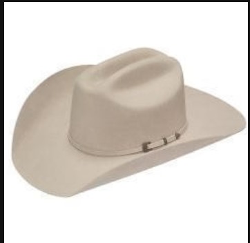 Dallas Twister Cattleman Cowboy Hat -Silverbelly