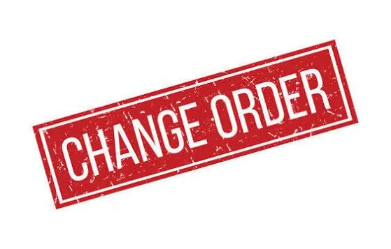 Change Order Fee 