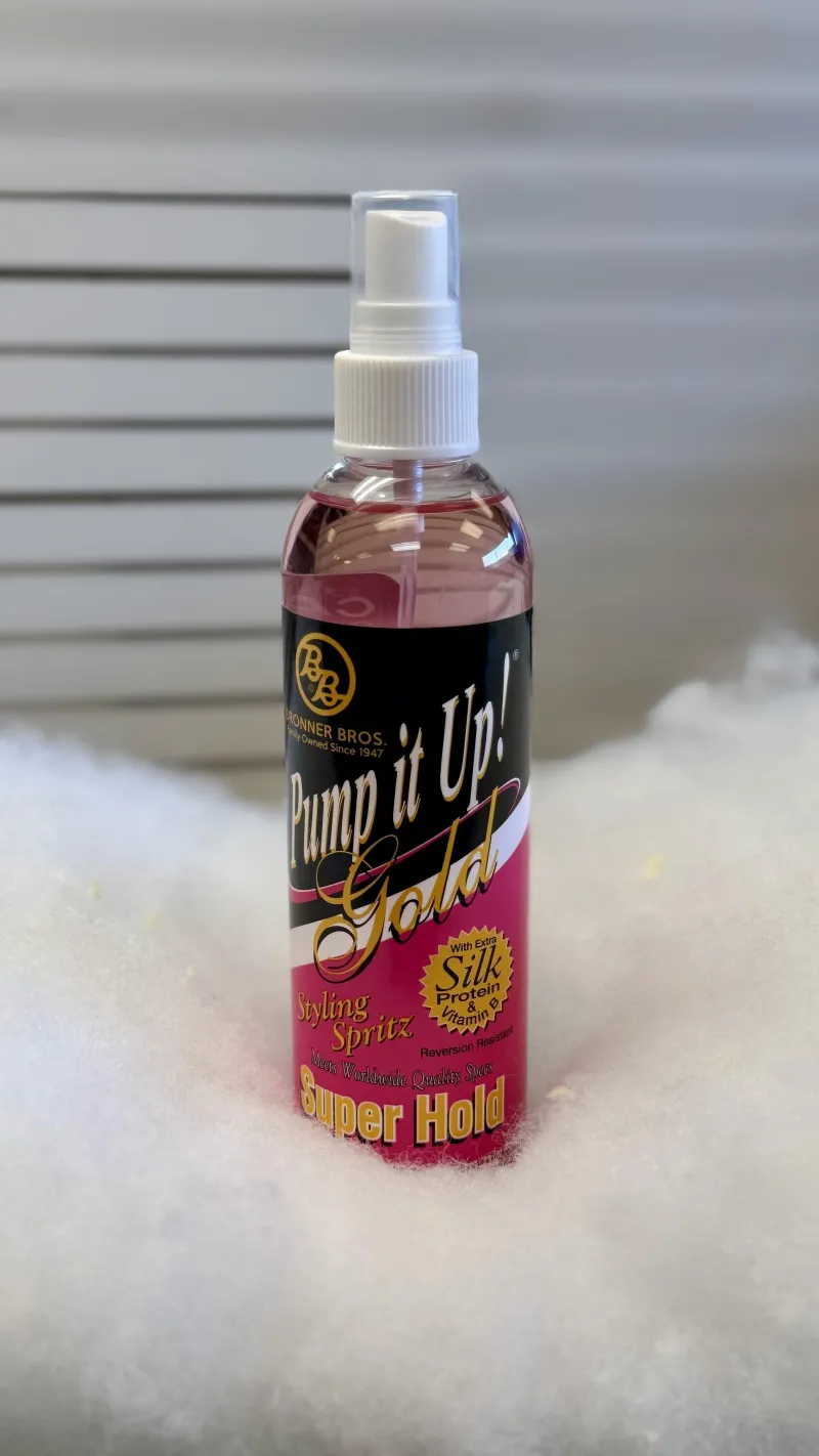 Pump It Up Gold Styling Spritz – 10 oz