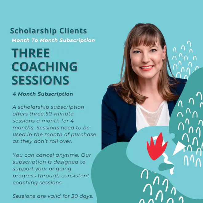 3 Sessions/Month - Scholarship Subscription