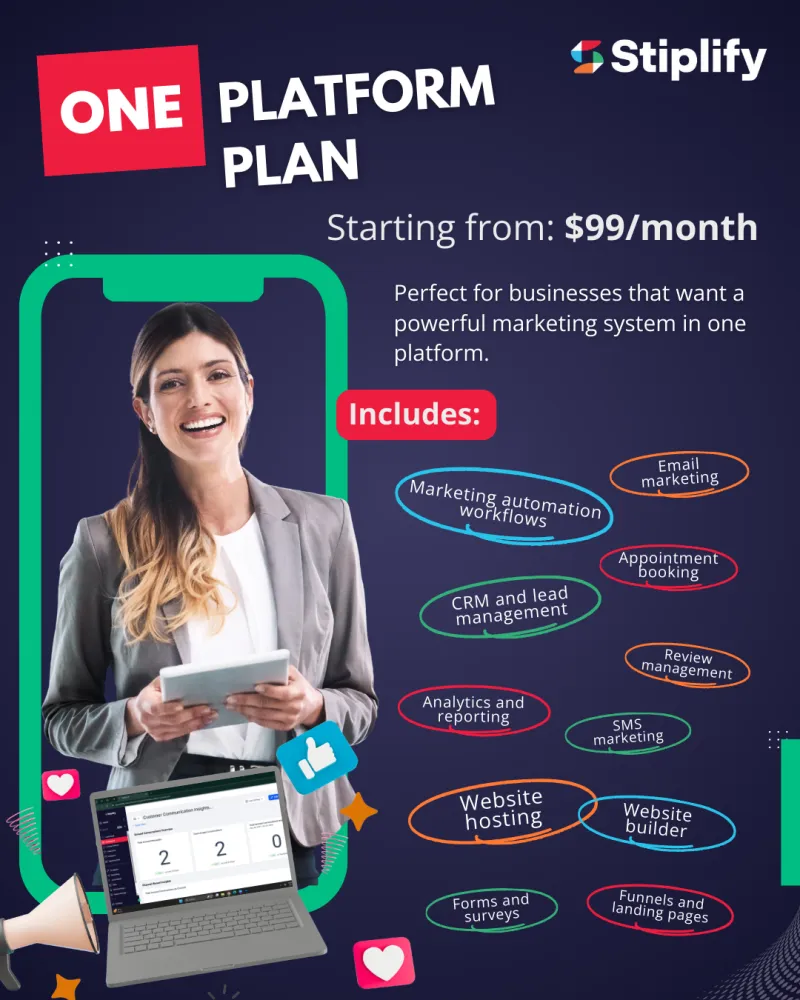 Platform Plan - Stiplify Marketing Platform
