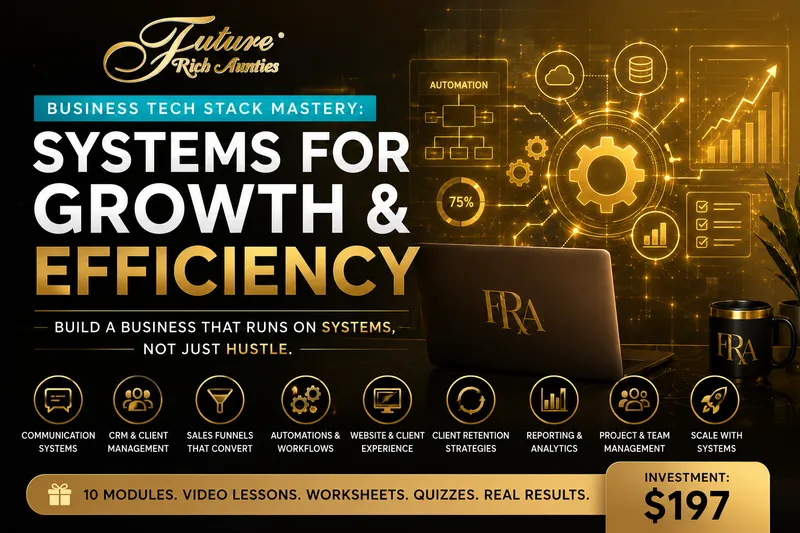 Business Tech Stack Mastery: Systems for Growth & Efficiency