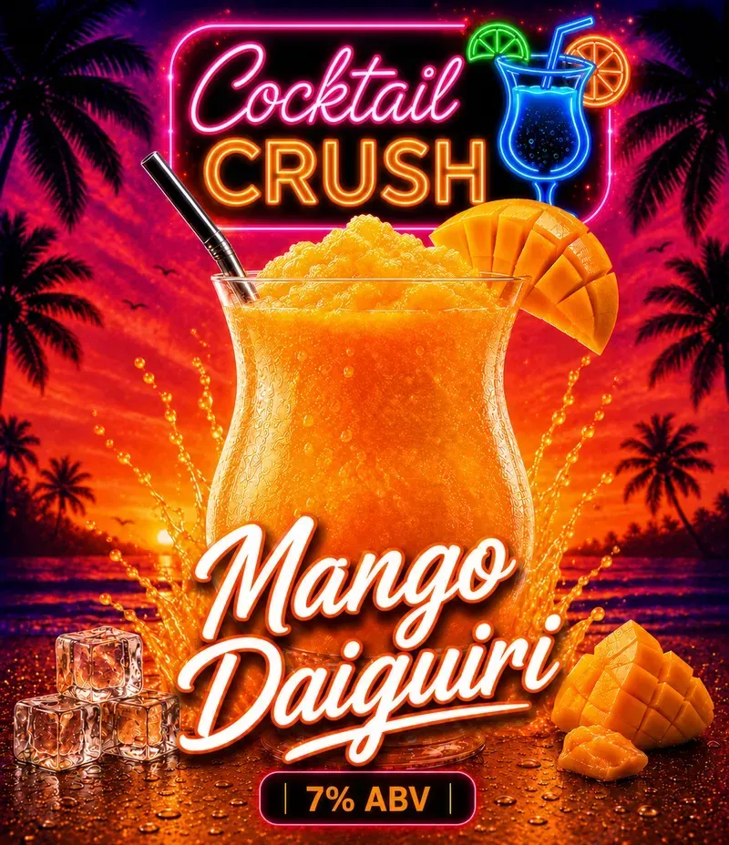 Mango Daiquiri Cocktail Slush – 5L