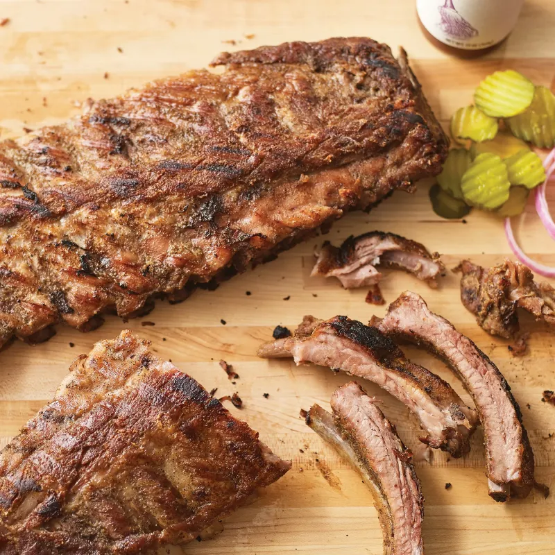 Mesquite Smoked Ribs