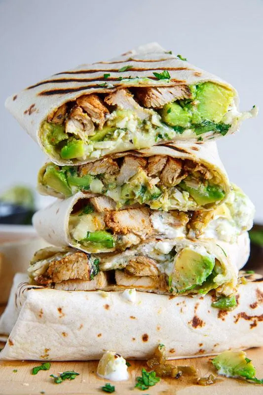 Fresh Avocado Burrito