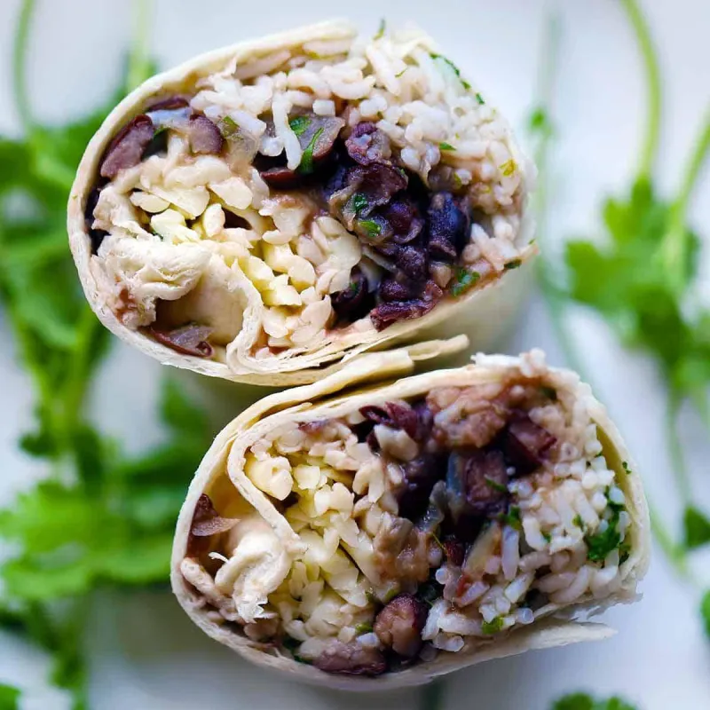 Bean & Rice Burrito