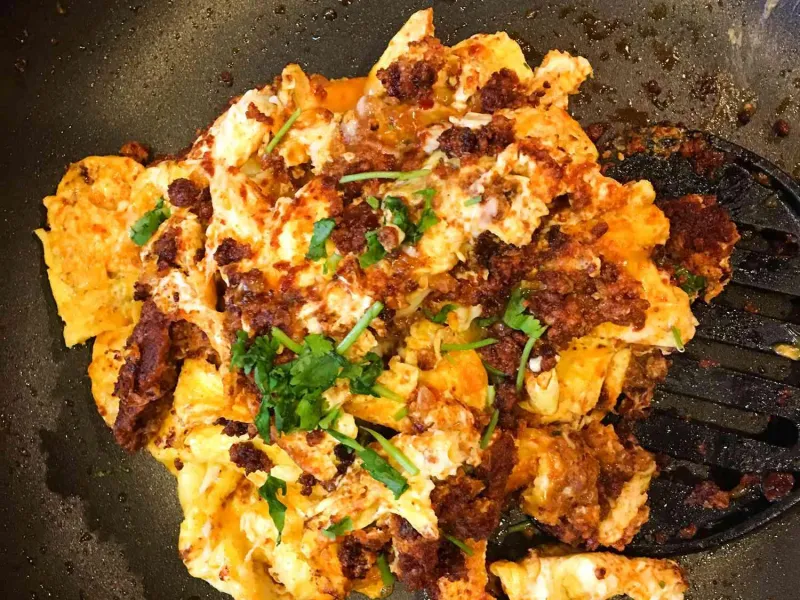 Three Eggs & Chorizo