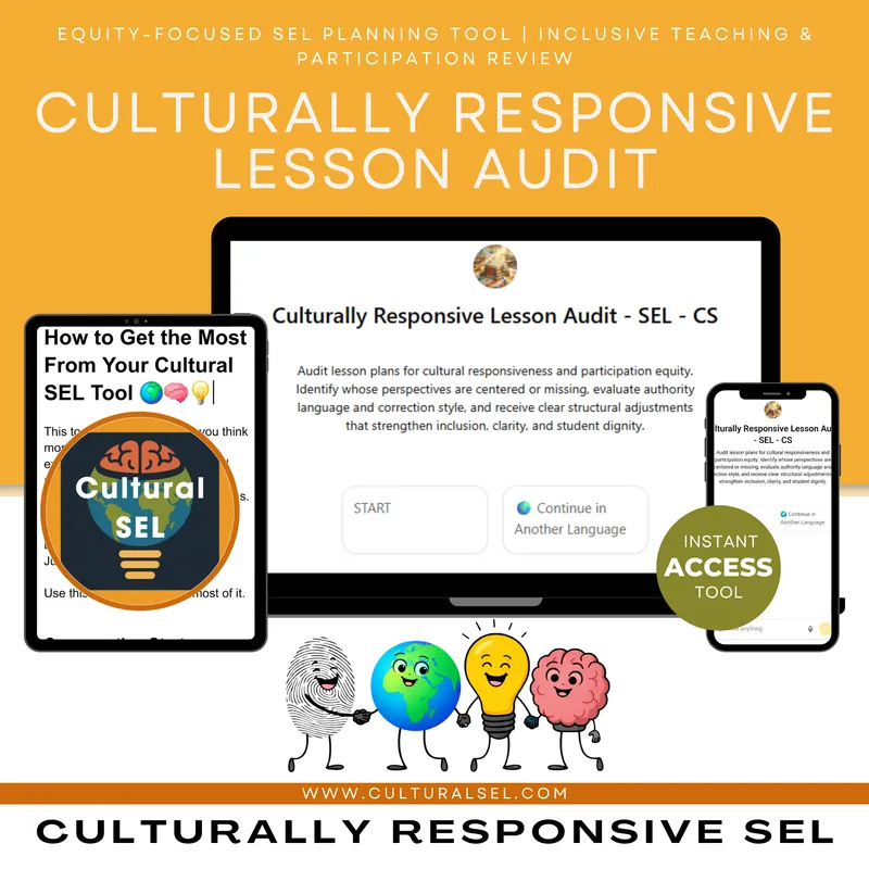 Culturally Responsive Lesson Audit