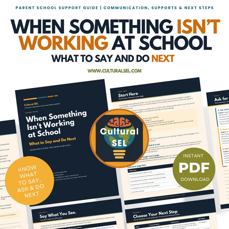 School Communication Parent Guide | Teacher Meeting Scripts | IEP 504 Support Questions | Printable School Advocacy PDF