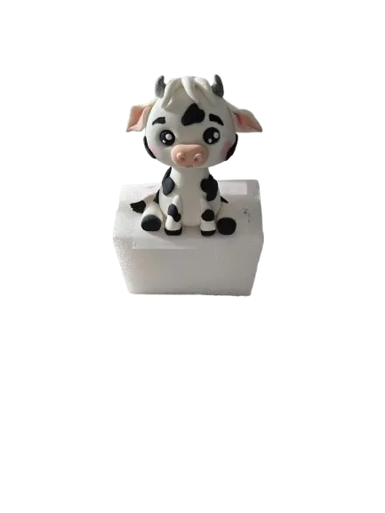Fondant Cow Cake Topper | Farmyard Collection