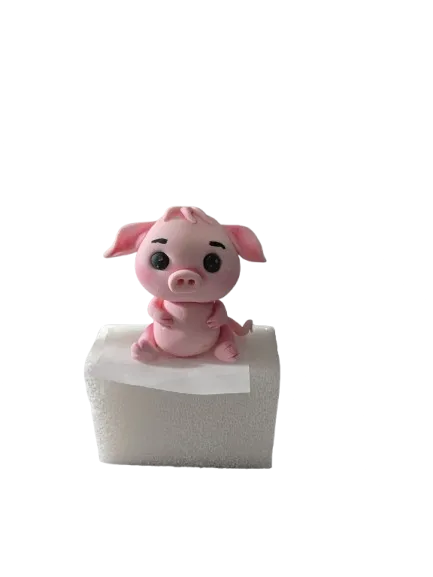 Fondant Pig Cake Topper | Farmyard Collection