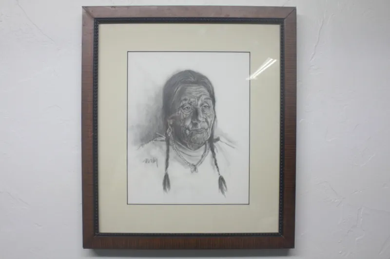 Native American Portrait Monty Graham
