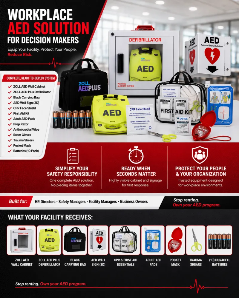 Zoll AED Plus Workplace Bundle