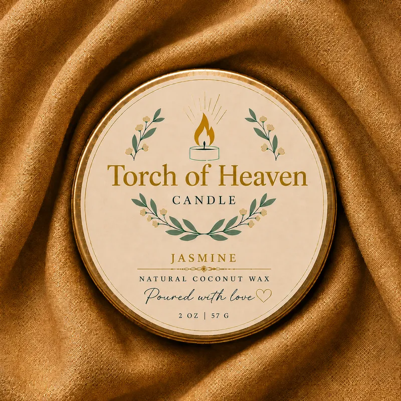 Jasmine Tin Candle – 2 oz / 57 g