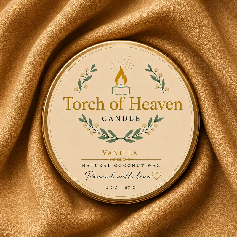 Vanilla Tin Candle – 2 oz / 57 g