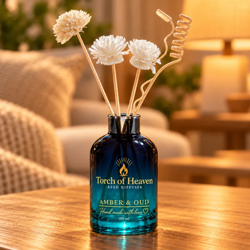 Amber & Oud Reed Diffuser – 100 ml