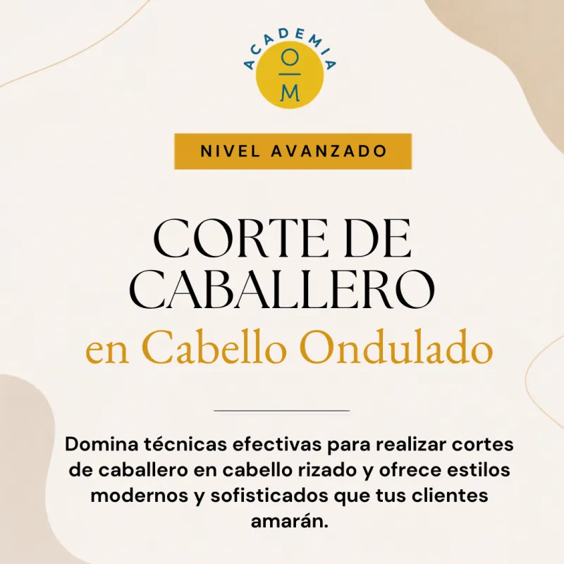 Corte de Caballero en Cabello Ondulado