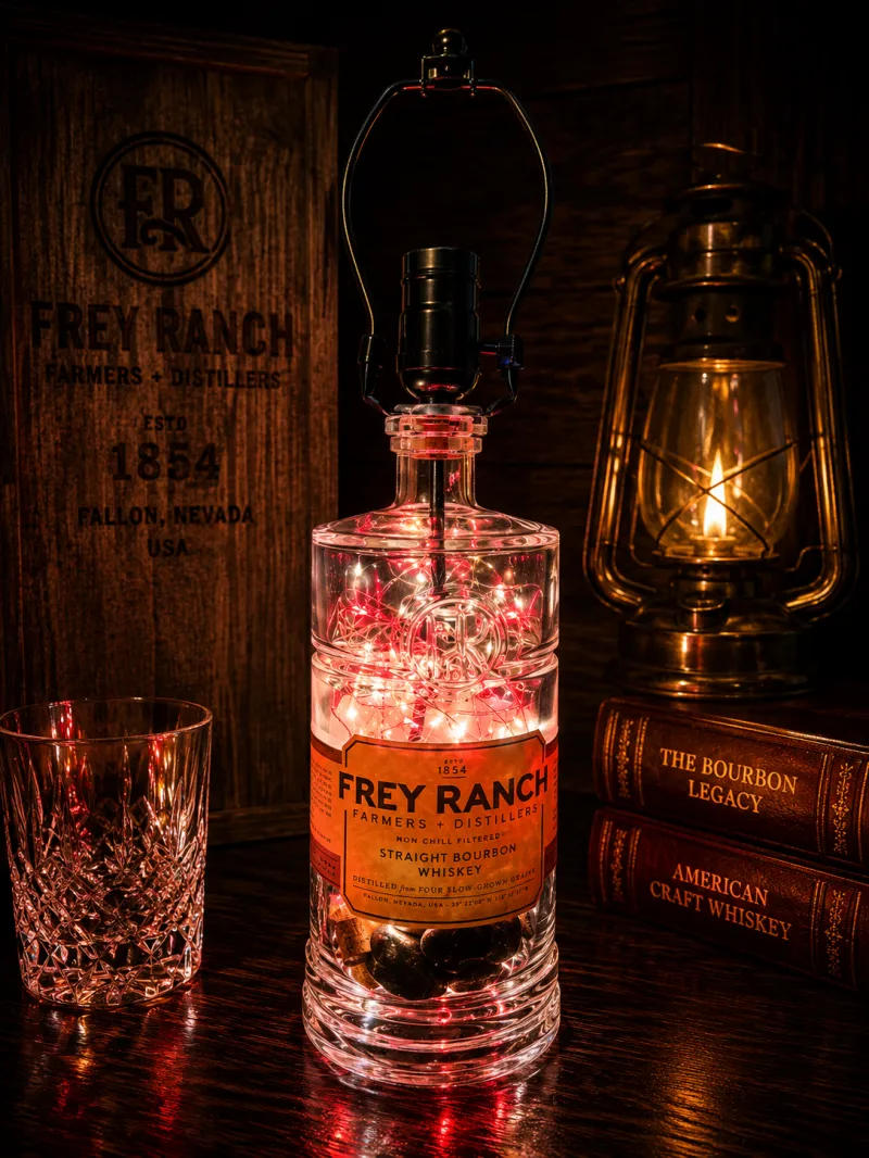 Frey Ranch- Whiskey Lamp- Yellow Label