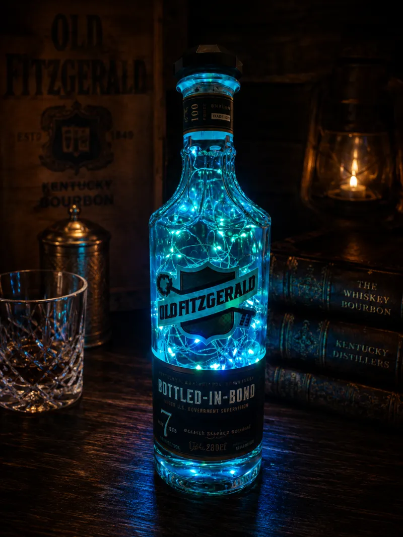 Old Fitzgerald Bourbon Bottle