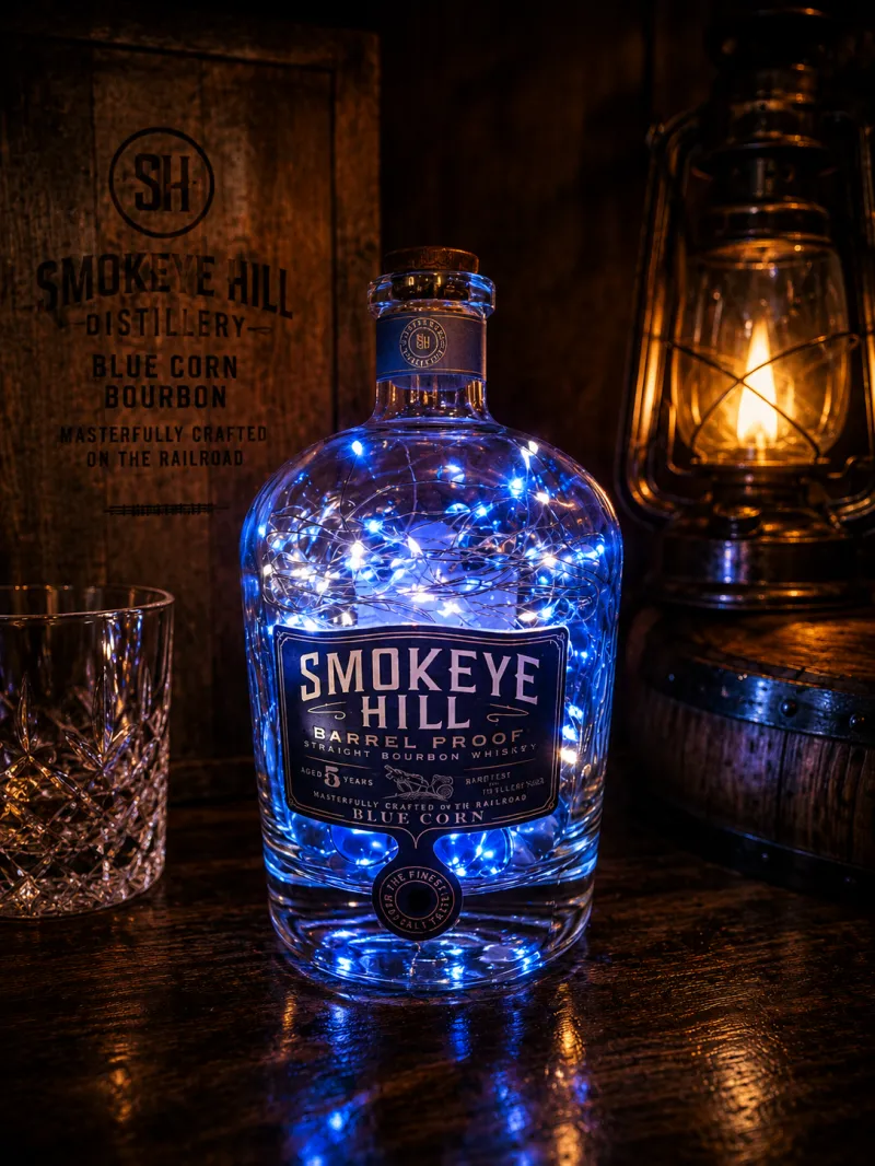 Smokeye Hill Bourbon Fairy Light Bottle