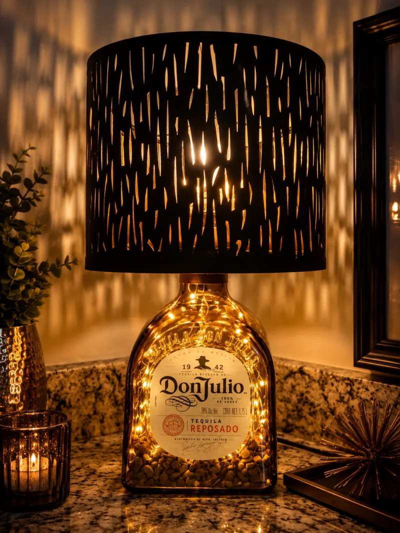 Don Julio Large Tequila Lamp Bottle Décor