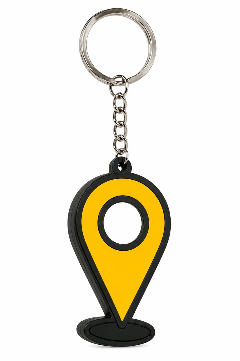 The Taco Spot Location Pin Keychain