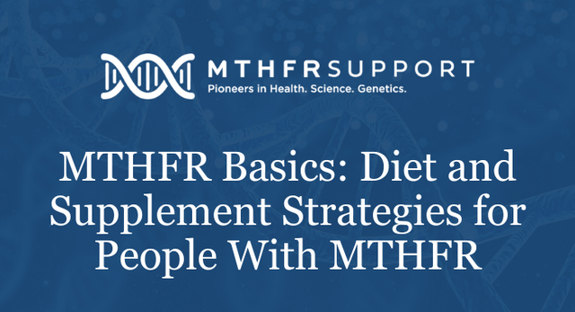 [PKC-S] MTHFR Basics: Diet and Supplement Strategies