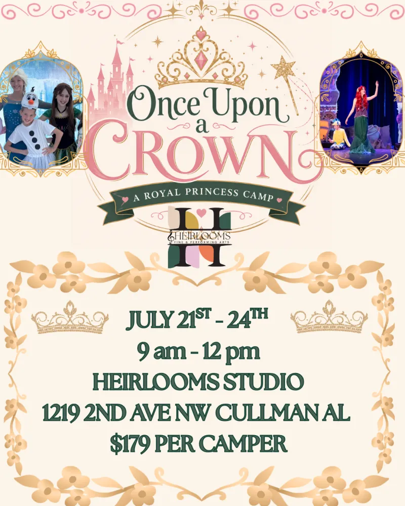 ONCE UPON A CROWN: A ROYAL PRINCESS CAMP 