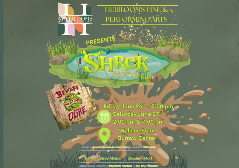 FRIDAY 7 PM SHREK THE MUSICAL 