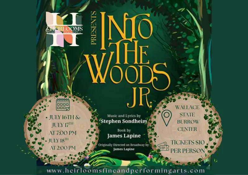 Friday 7/18 7 pm - Into the Woods 