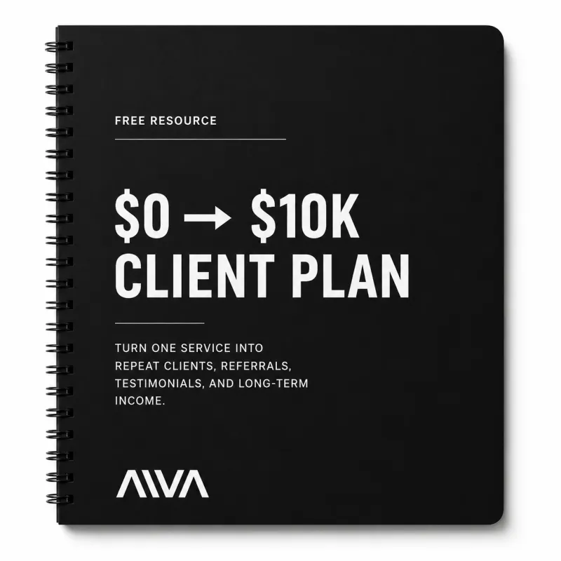 Cosmetologist $0 → $10K Client Plan