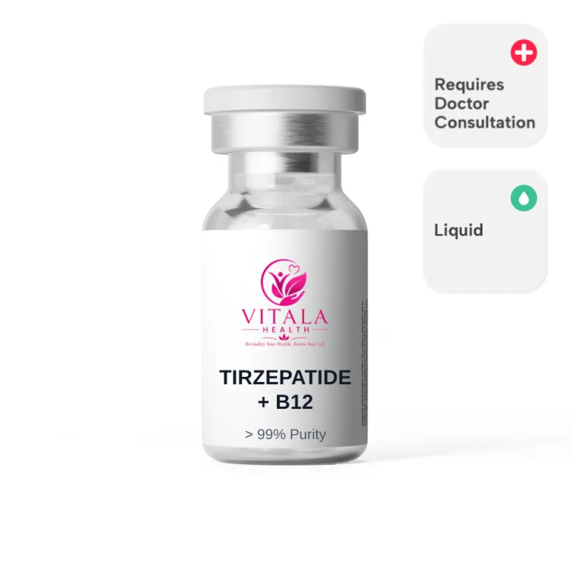 Tirzepatide + B12 (Liquid)