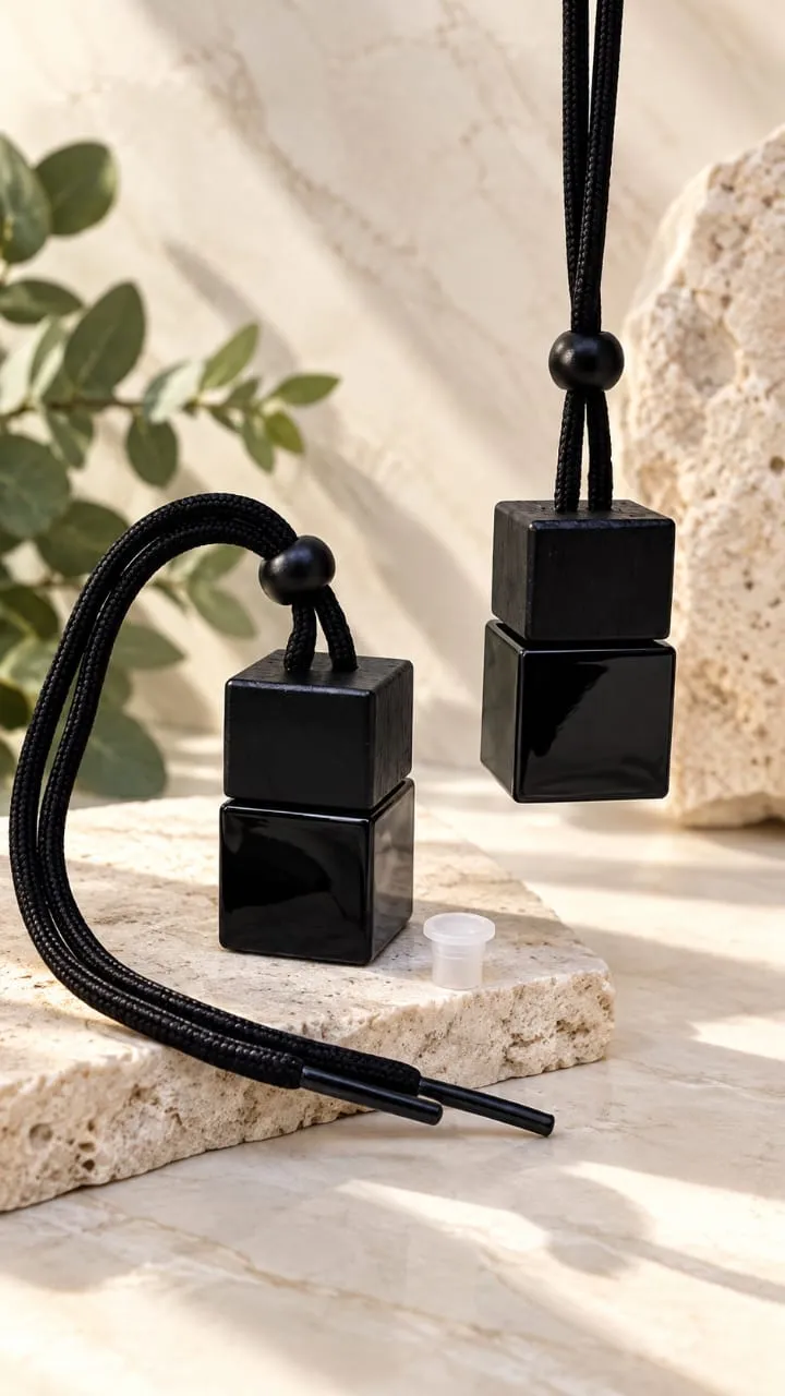 Difusor de auto cubo negro x10cc