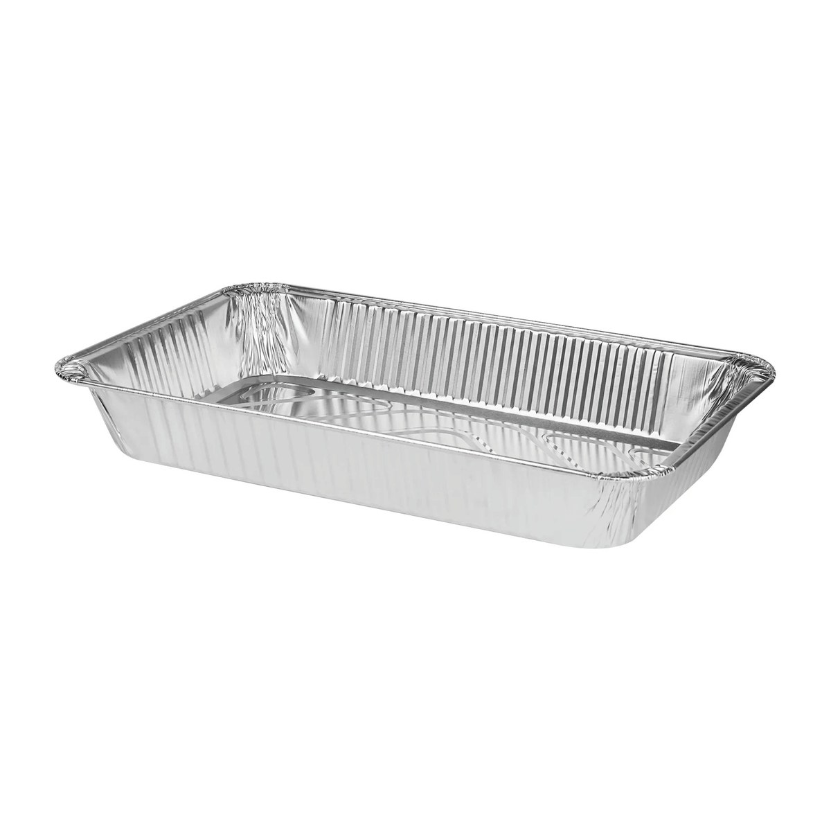 Aluminum Tray Half Size Deep – 100 Count Wholesale Pack