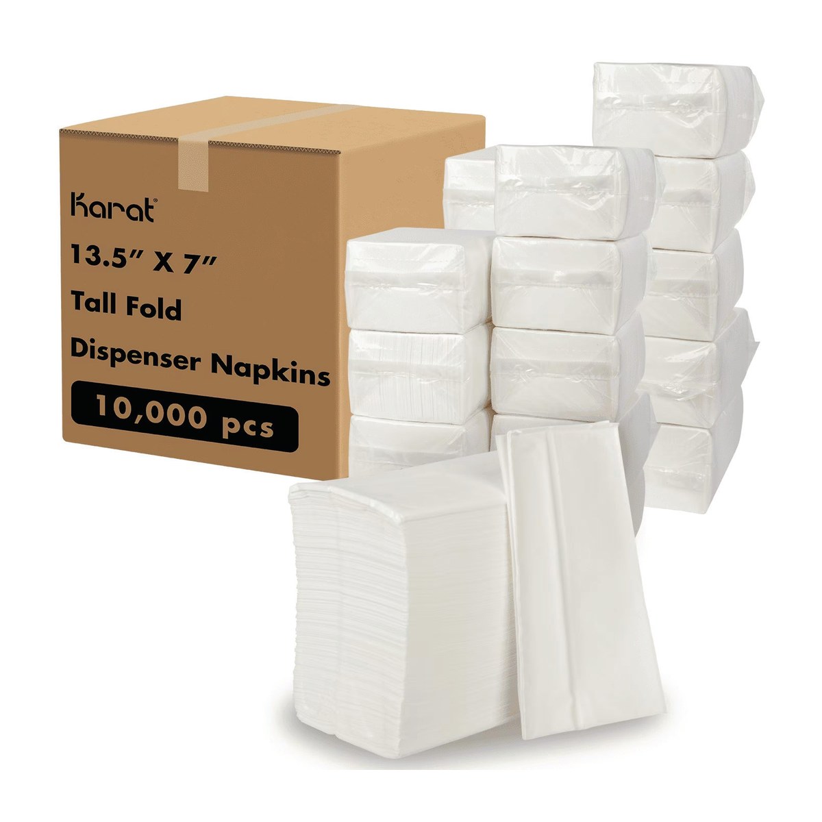 Tall Fold Napkin Premium Quality 7x13.5