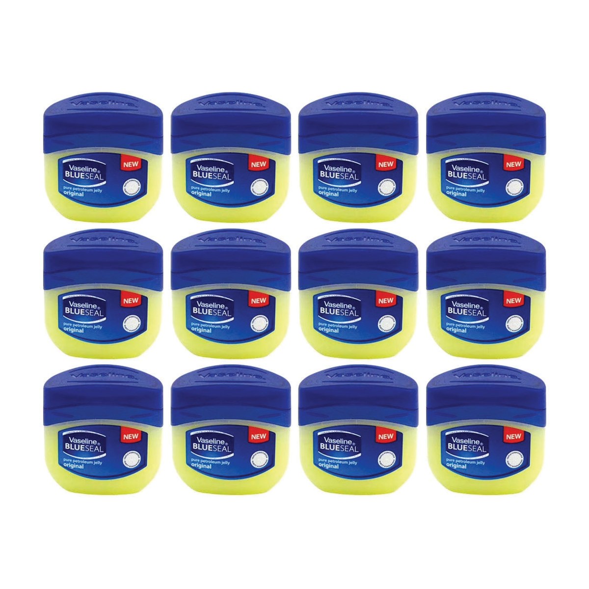 Vaseline Blueseal Original – 12 Count Wholesale Pack