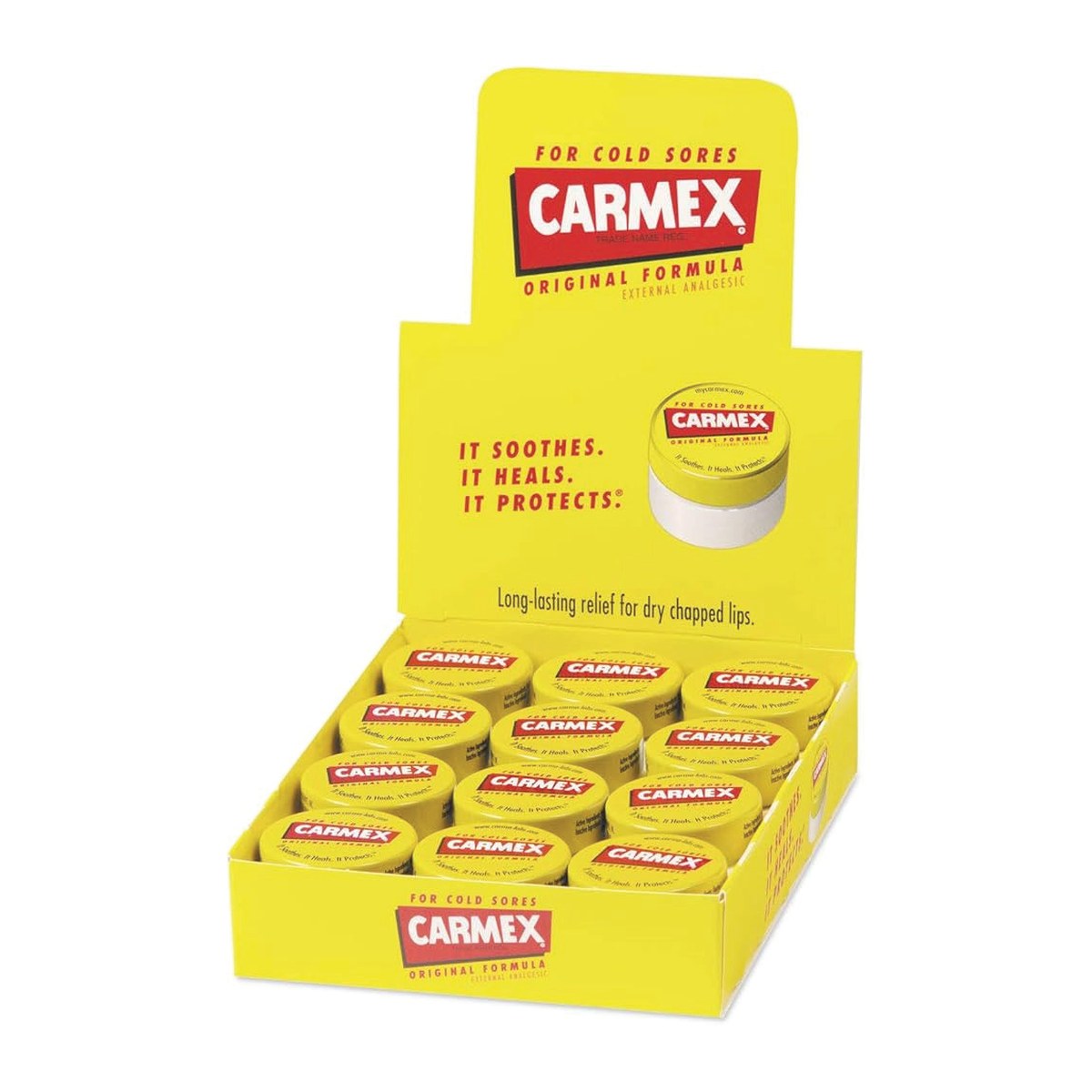 Carmex Original Jars – 12 Pack Wholesale Pack
