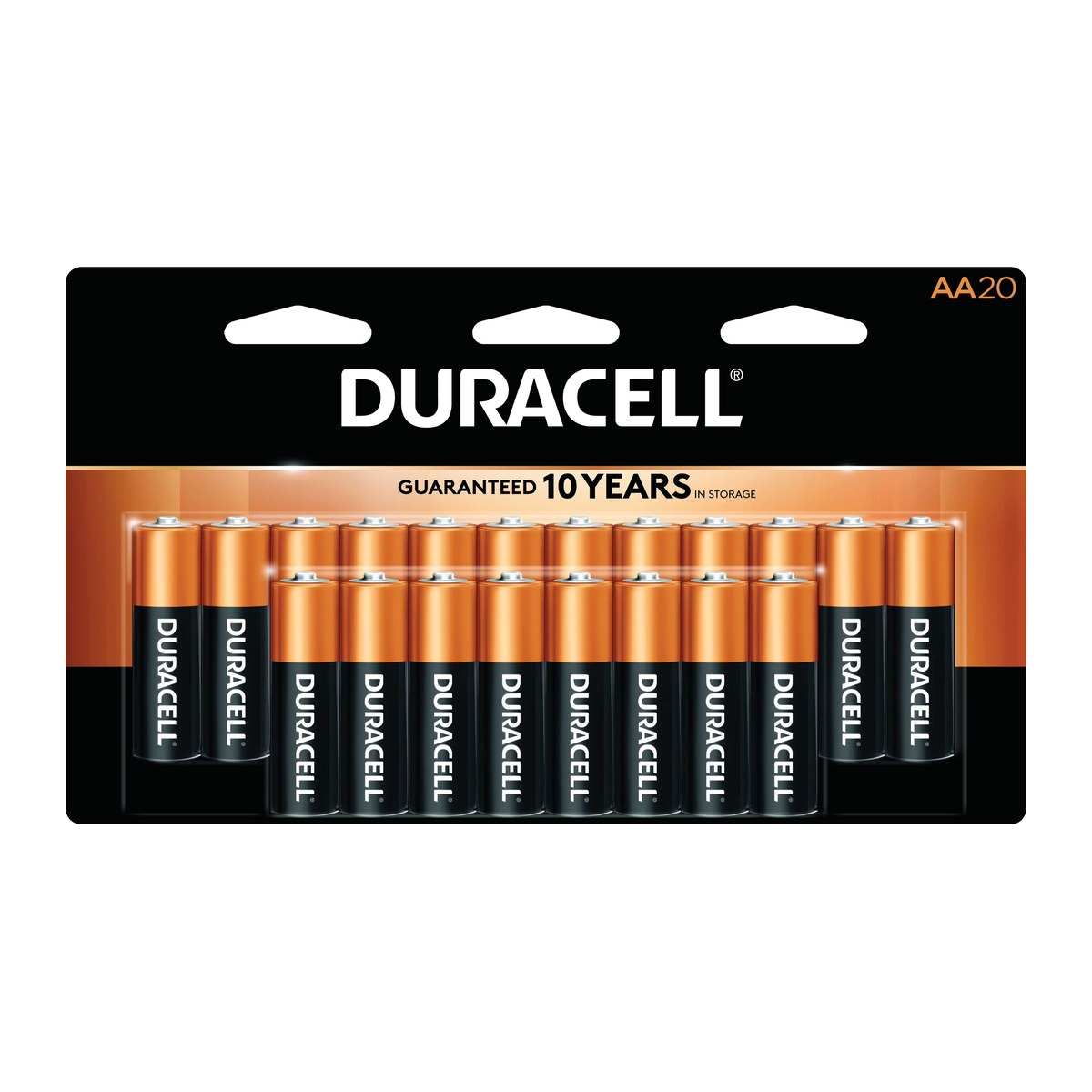 AA Duracell Coppertop Alkaline Battery – 28 Count Wholesale Pack