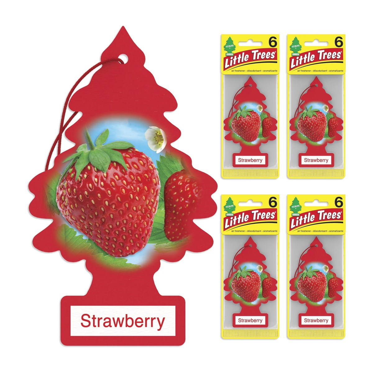Little Trees Strawberry – 24 Count Wholesale Pack