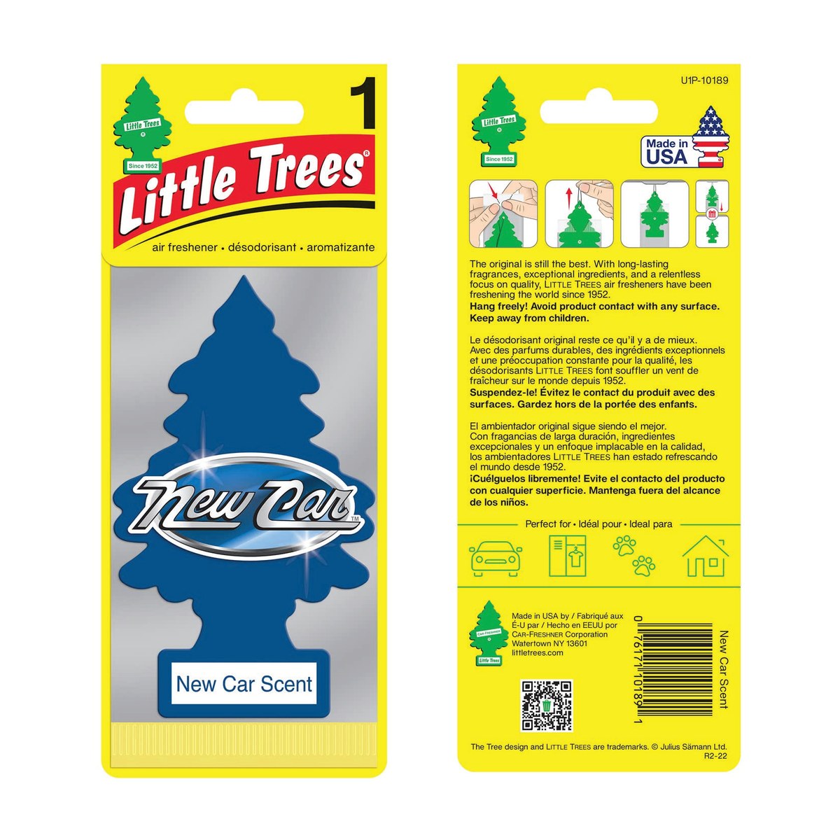 New Car Scent 24 Counter Display – 1 Pack Wholesale Pack