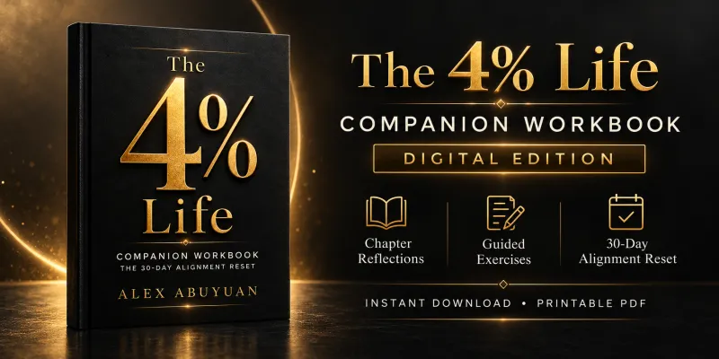The 4% Life Companion Workbook - Digital Edition