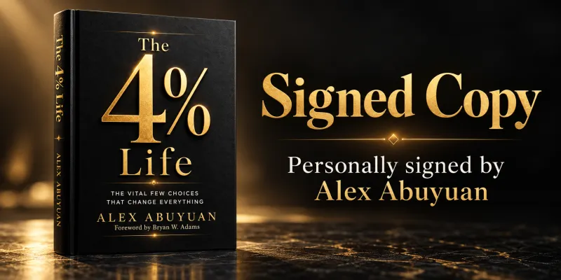 The 4% Life - Personally Signed Copy