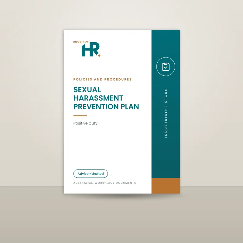 Sexual Harassment Prevention Plan (Positive Duty)