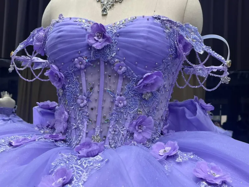 Alta Sweetheart Purple Dress