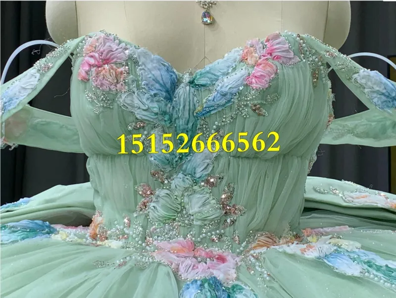Premium Light Green Dress