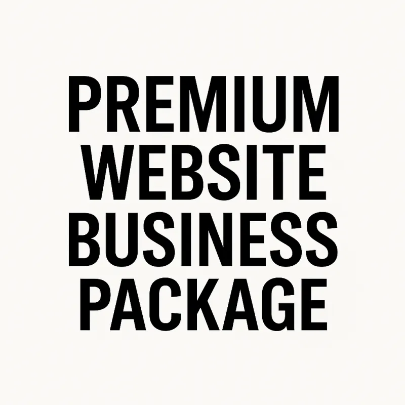 Corporate Premium Website Business Package