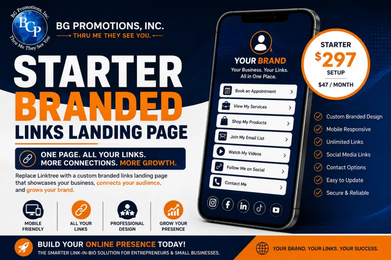 Starter Branded Links Landing Page