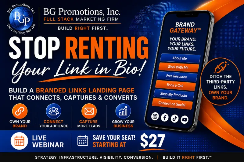 Stop Renting Your Link in Bio™  On-Demand Webinar