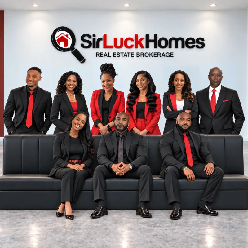 SirLuckHomes real estate team