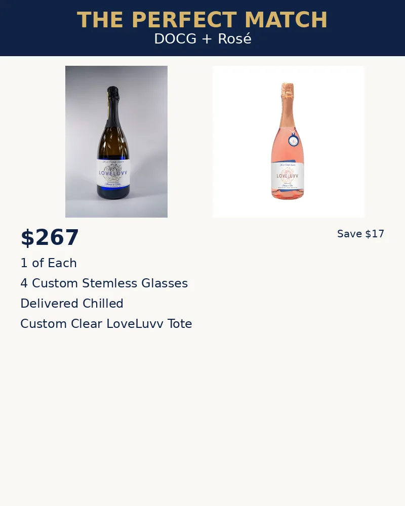 The Perfect Match – DOCG + Rosé